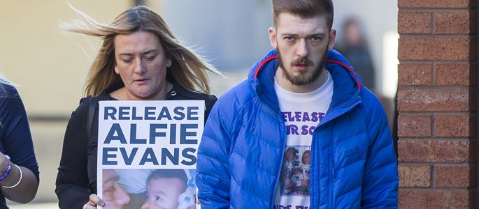 Die Eltern vom todkranken Alfie Evans